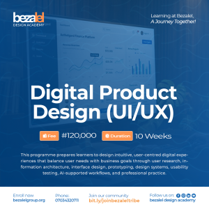 Digital Product Design (UI/UX)